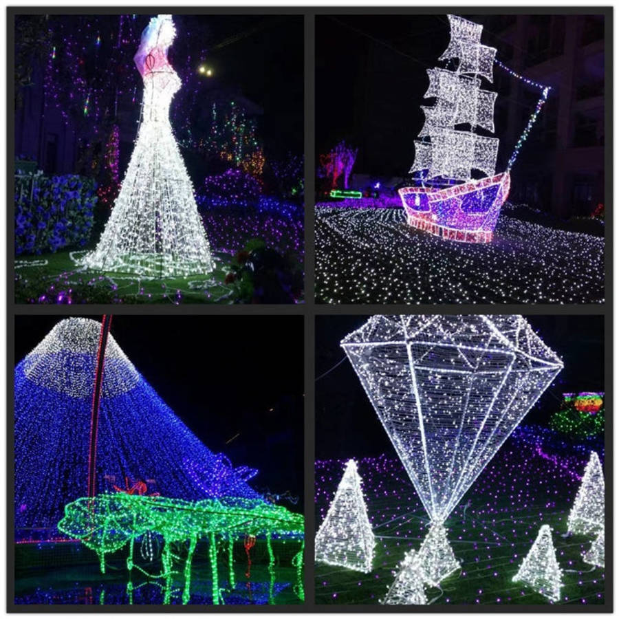 100 LEDs Holiday Decorative Light, 17m Blue Light, 17m Colorful Light, 17m White Light, 17m Warm ...