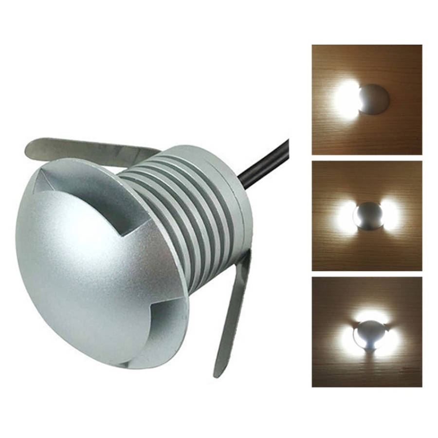 3W LED Embedded Polarized Buried Lamp IP67 Waterproof Turtle Shell Lamp Outdoor Garden Lawn Lamp,...