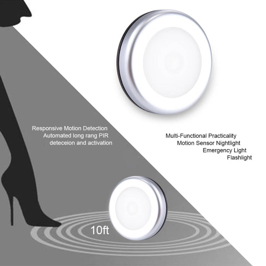 6 LEDs Mini Lamp for Closet / Cabinet / Stairways / Bedroom, Sensor Distance: 5m, DC 5V