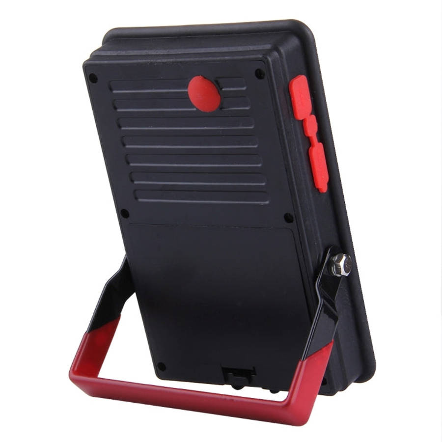 24 LEDs SMD5730 2400LM 6000-6500K Red and Blue Light Flashing Warning Lights Portable with Holder...