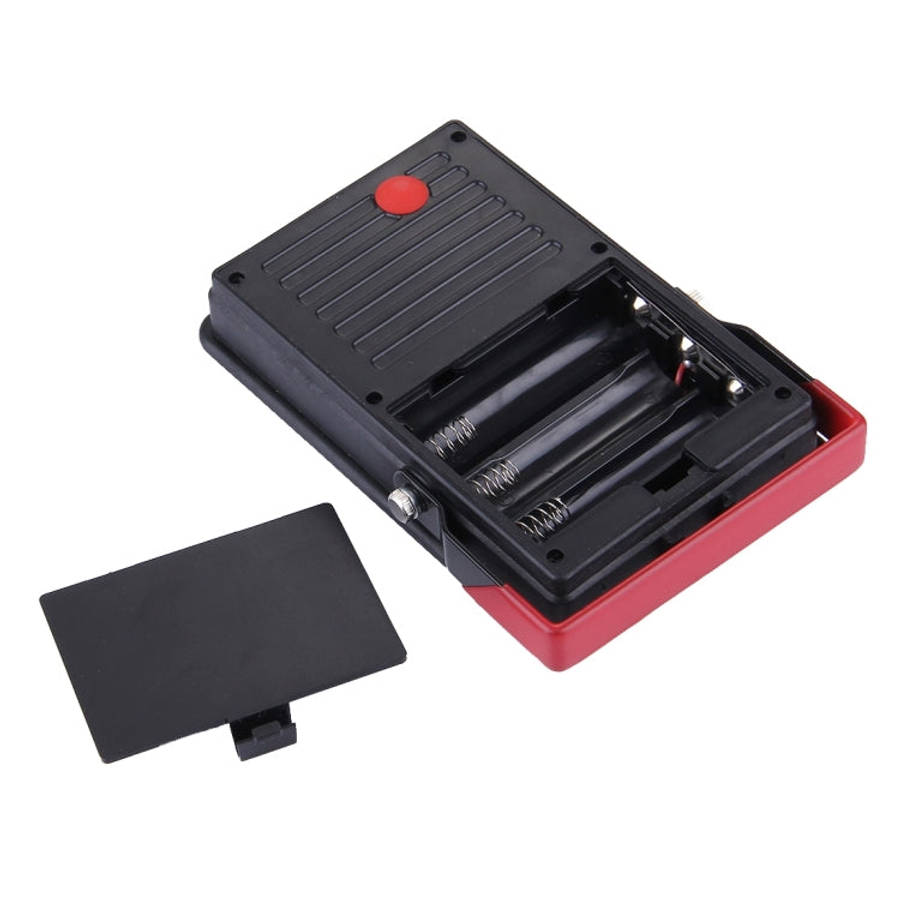 24 LEDs SMD5730 2400LM 6000-6500K Red and Blue Light Flashing Warning Lights Portable with Holder...
