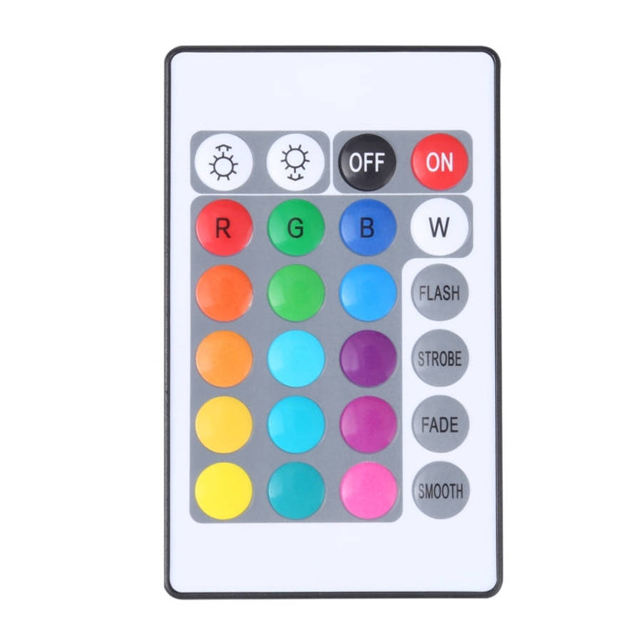 2.4G Smart Wifi LED RGB Controller with IR 24Keys Remote Control, 5-24V