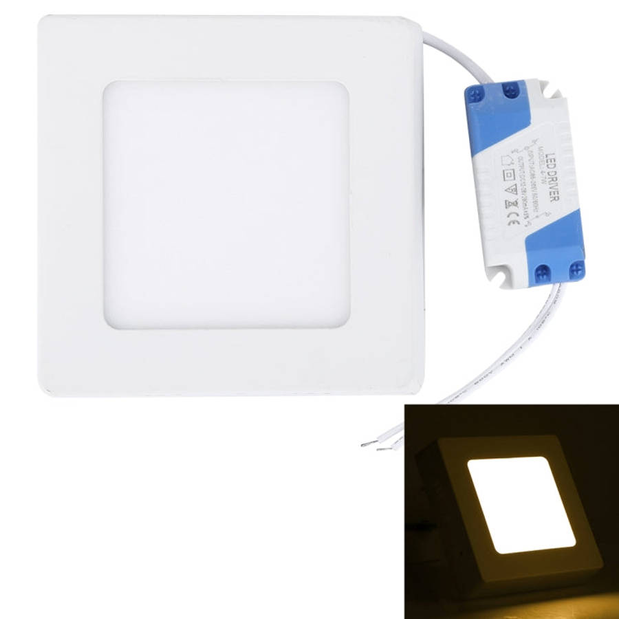12cm 30 LEDs SMD 2835, AC 85-265V, 6W Warm White Light