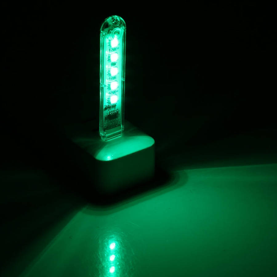 5V Colorful 5LEDs USB LED Light Portable Small Night Light with Switch