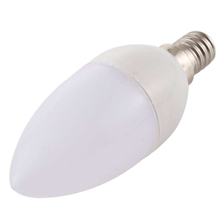 3W 6500K E14 2835 8LEDs Pointed LED Energy Saving Bulb, Light Color: White Light, 110-220V, White...
