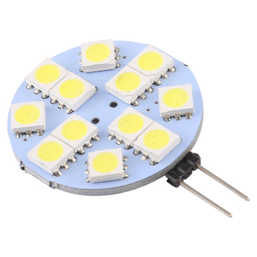 G4 12 LEDs SMD 5050 144LM 2800-3200K Stepless Dimming Energy Saving Light Pin Base Lamp Bulb, DC ...