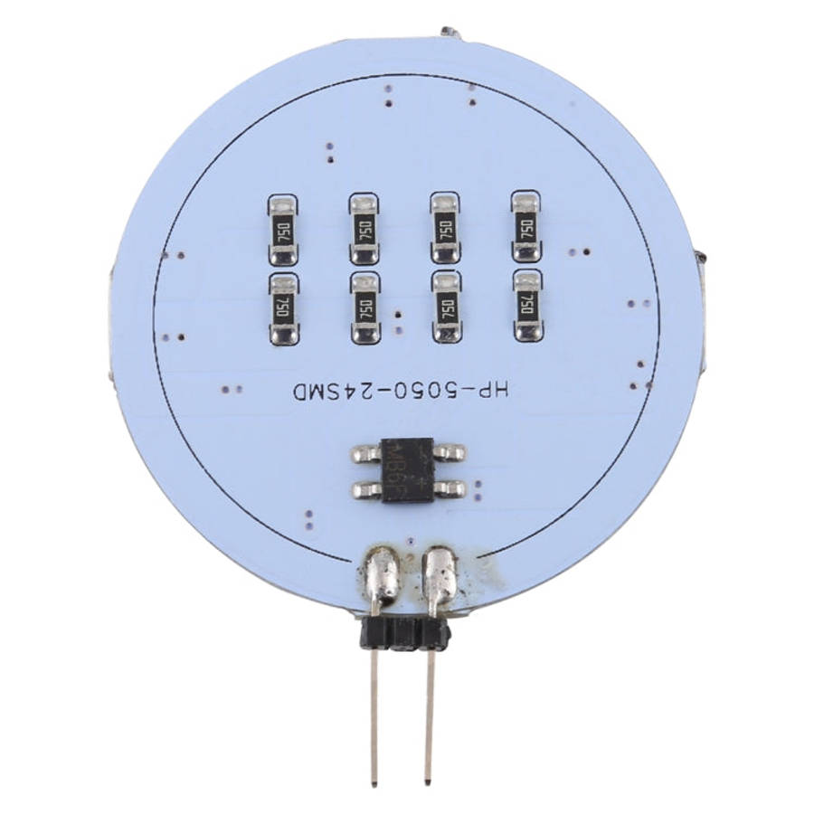 G4 24 LEDs SMD 5050 288LM 2800-3200K Stepless Dimming Energy Saving Light Pin Base Lamp Bulb, DC ...