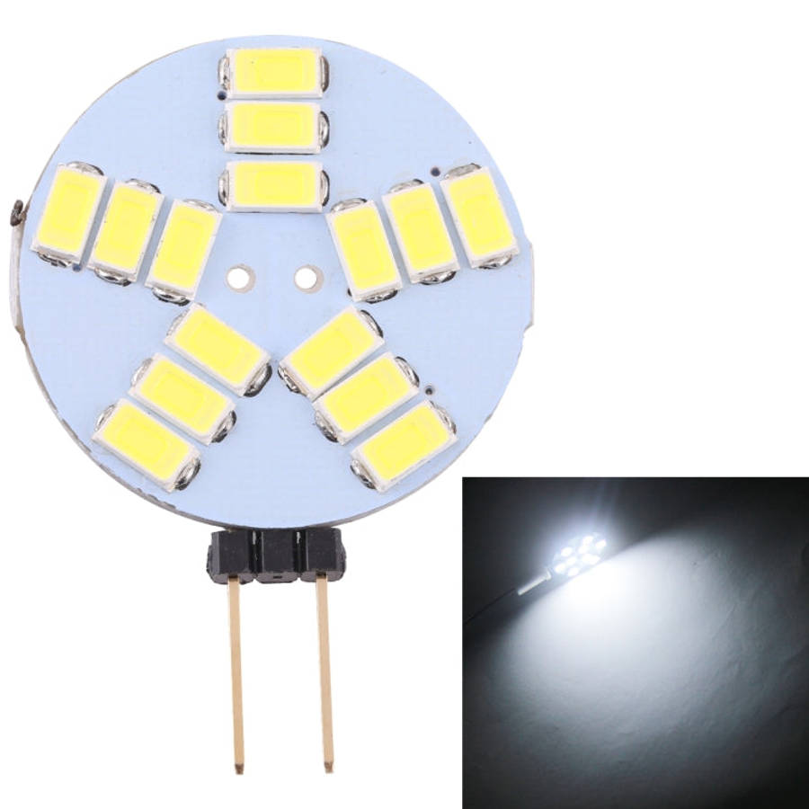 G4 15 LEDs SMD 5730 400LM 2800-3200K Stepless Dimming Energy Saving Light Pin Base Lamp Bulb, DC ...
