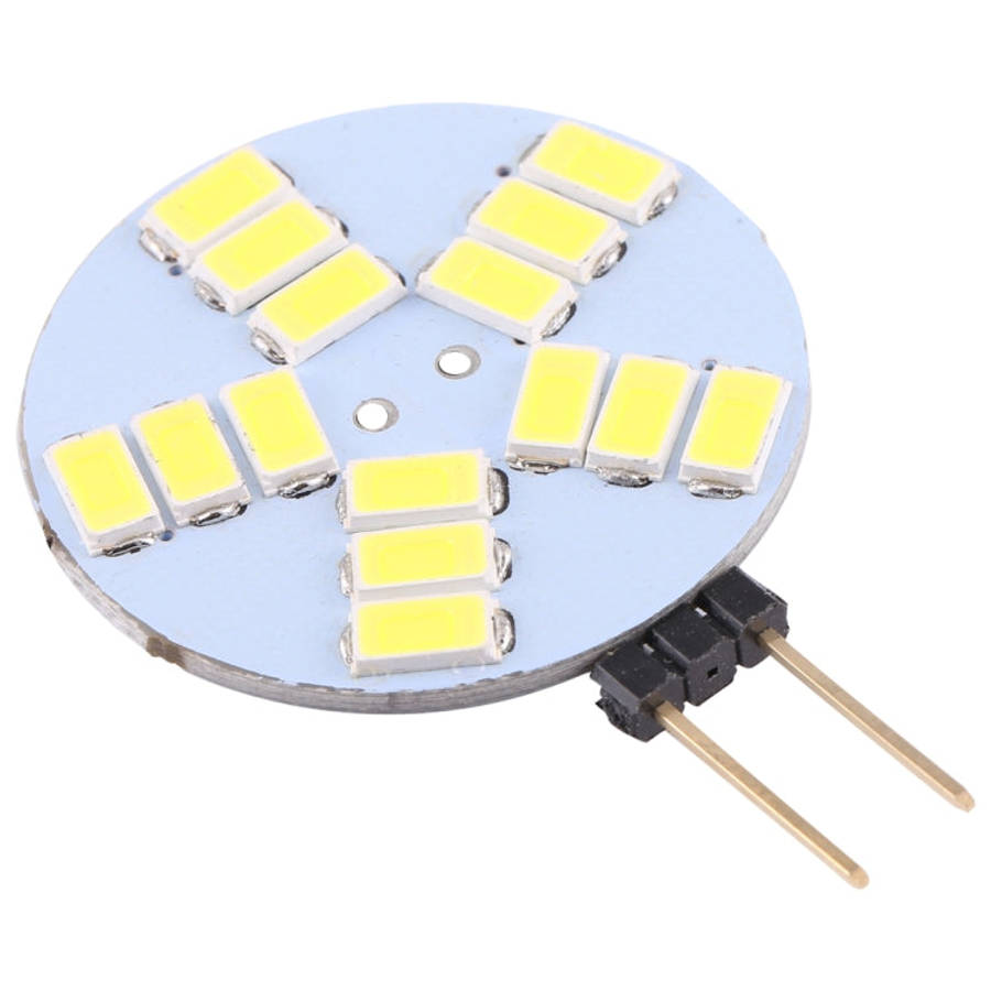 G4 15 LEDs SMD 5730 400LM 2800-3200K Stepless Dimming Energy Saving Light Pin Base Lamp Bulb, DC ...