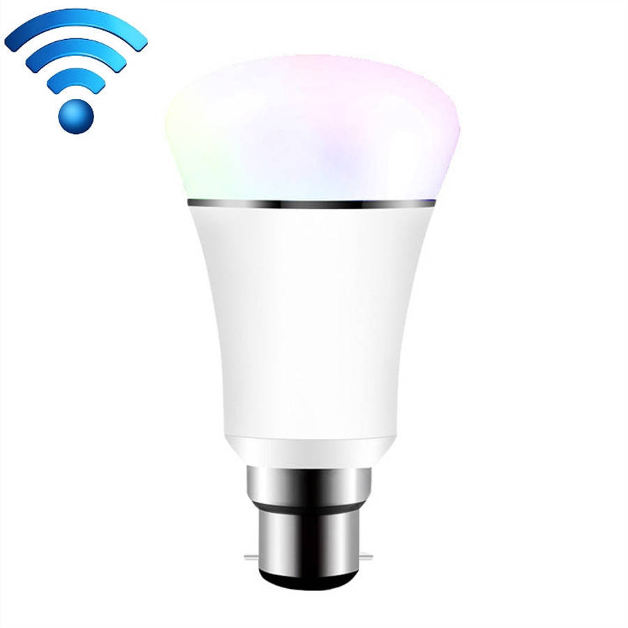 6000K LED Lamp Works with Alexa & Google Home, AC 85-265V