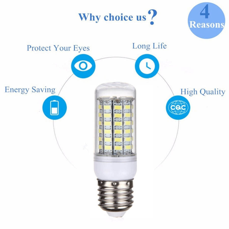 69 LEDs SMD 5730 Bulb, AC 220V, 5.5W 220V White Light, 5.5W 220V Warm White