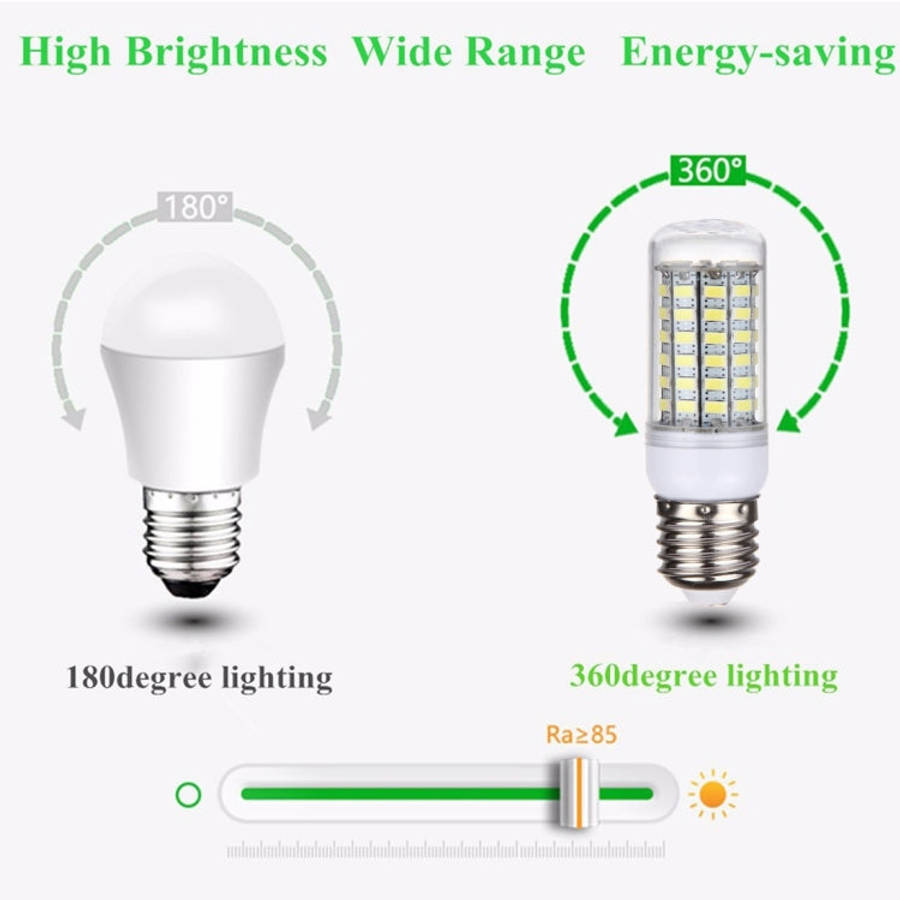 69 LEDs SMD 5730 Bulb, AC 220V, 5.5W 220V White Light, 5.5W 220V Warm White