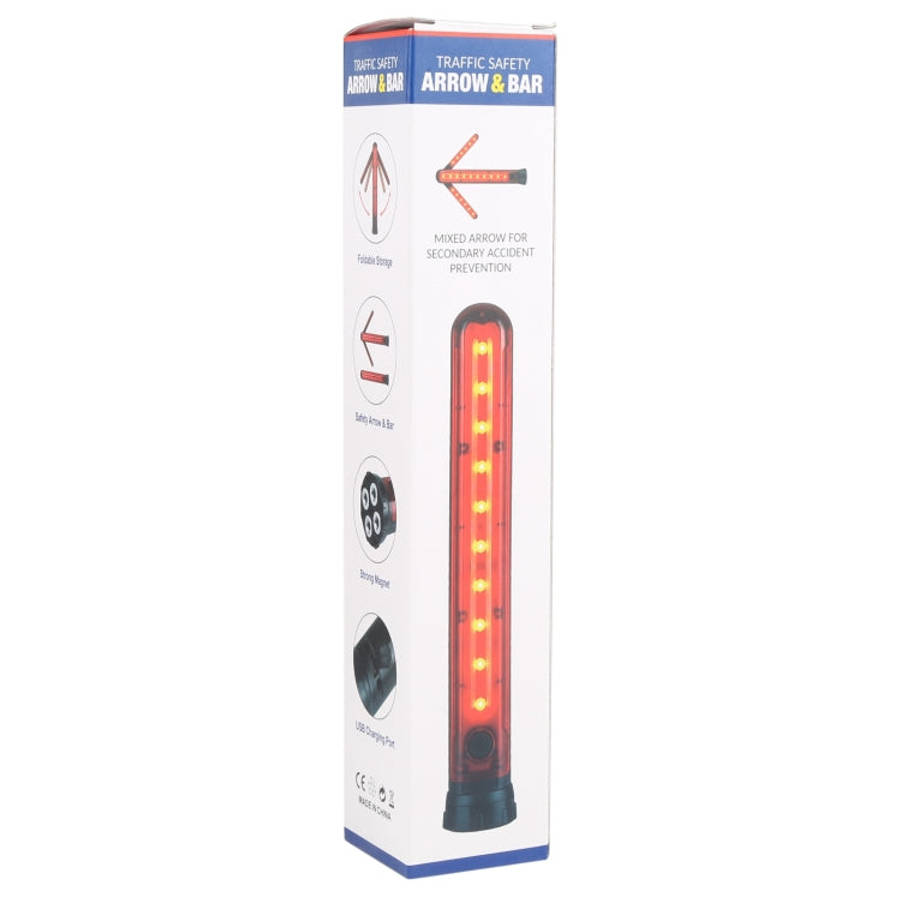 JT01 Rechargeable Traffic Safety Arrow Signal Light Warning Light Bar