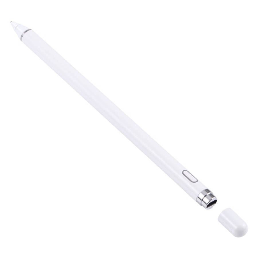Pencil Universal Rechargeable Active Capacitive Stylus Pen with Magnetic Cap, Pencil White, Penci...