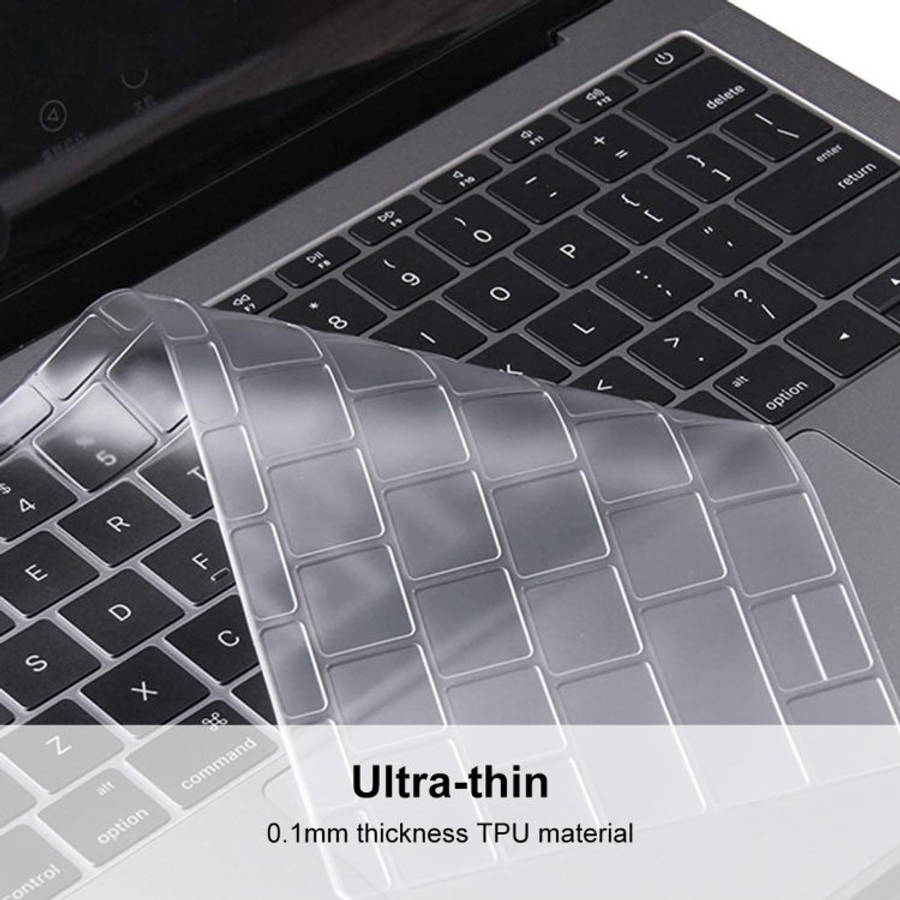 ENKAY TPU Keyboard Protector Cover for MacBook Pro 13.3 inch without Touch Bar A1708 / MacBook 12...