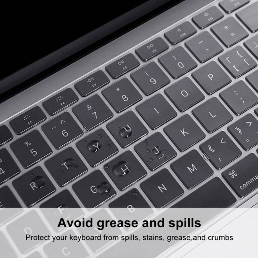 ENKAY TPU Keyboard Protector Cover for MacBook Pro 13.3 inch without Touch Bar A1708 / MacBook 12...