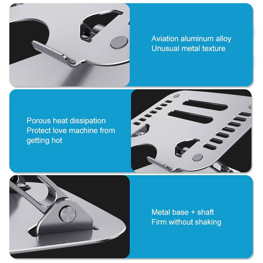 R-JUST HZ08 Two Holes Lifting Adjustable Laptop Holder, HZ08