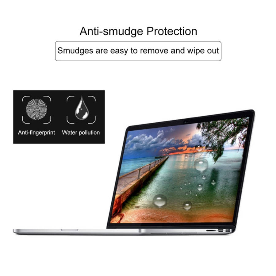 9H Surface Hardness HD Explosion-proof Tempered Glass Film for Macbook Pro 15.4 inch with Touch B...