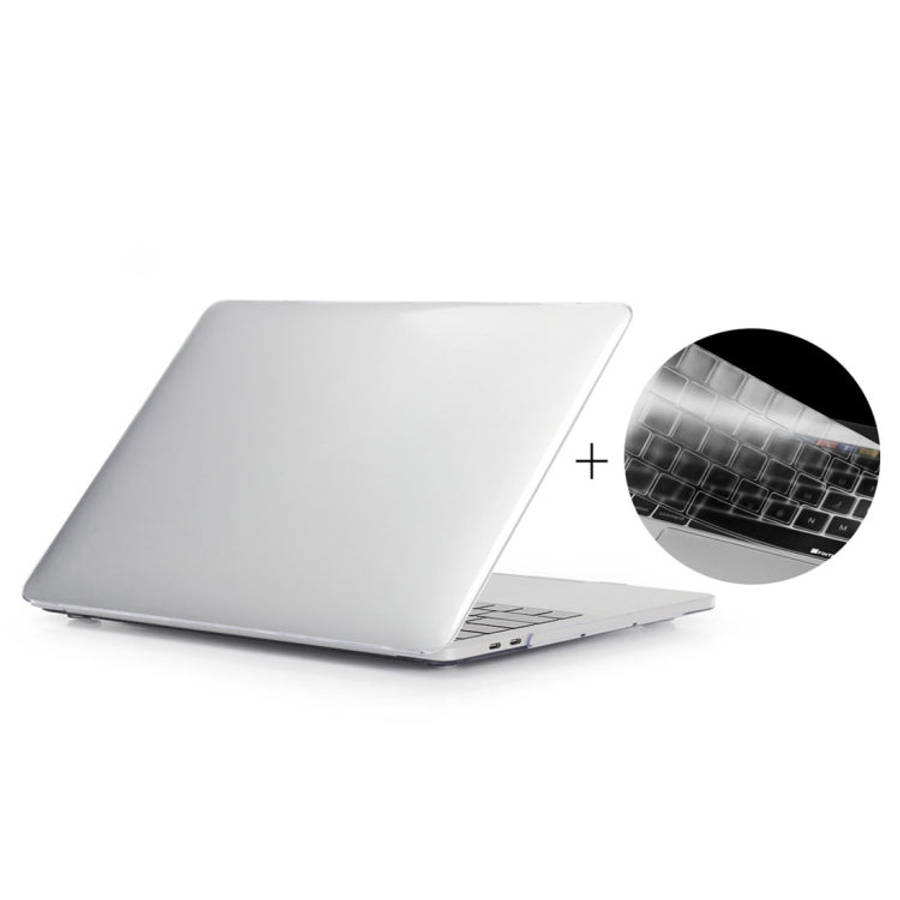 ENKAY Hat-Prince 2 in 1 Crystal Hard Shell Plastic Protective Case + Europe Version Ultra-thin TP...