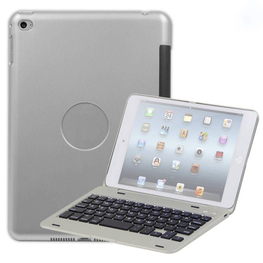 F1+ For iPad mini 5 / 4 Laptop Version Plastic Bluetooth Keyboard Tablet Case