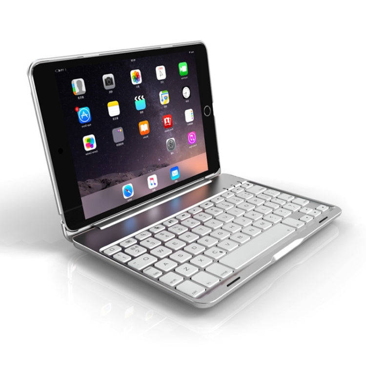 F8SM+ Laptop Version Colorful Backlit Aluminum Alloy Bluetooth Keyboard Tablet Case For iPad mini...