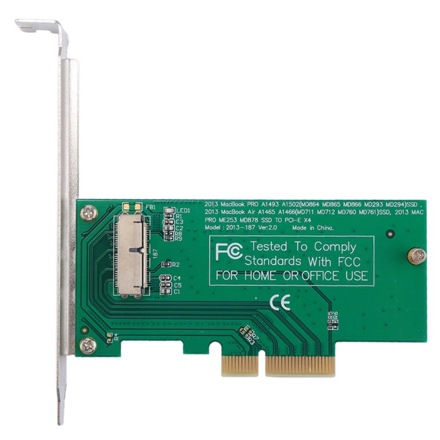 SSD to PCI-E X4 Adapter for Macbook Pro A1398 & A1502 (2013) / Air A1465 & A1466 (2013), SSD to P...