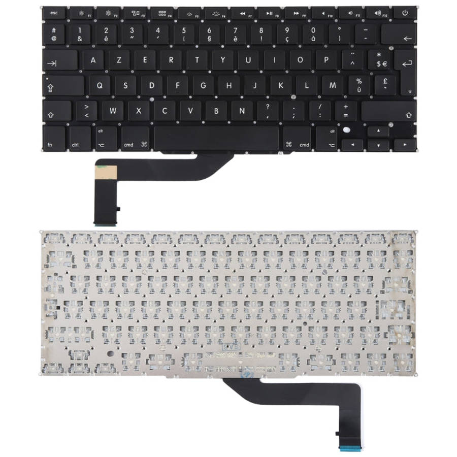 For Macbook Pro Retina 15 inch A1398 2012 2013 2014 2015 UK French Version Keyboard, A1398 2012 2...