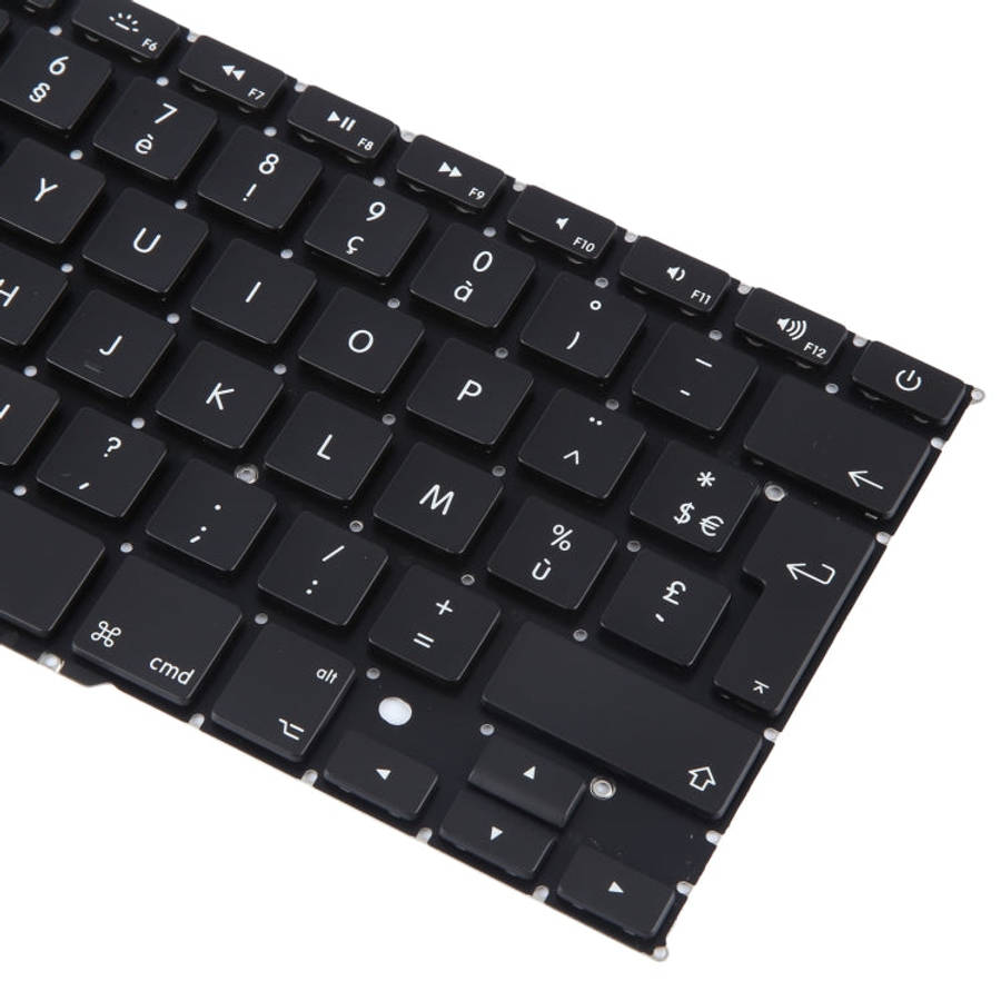 For Macbook Pro Retina 15 inch A1398 2012 2013 2014 2015 UK French Version Keyboard, A1398 2012 2...