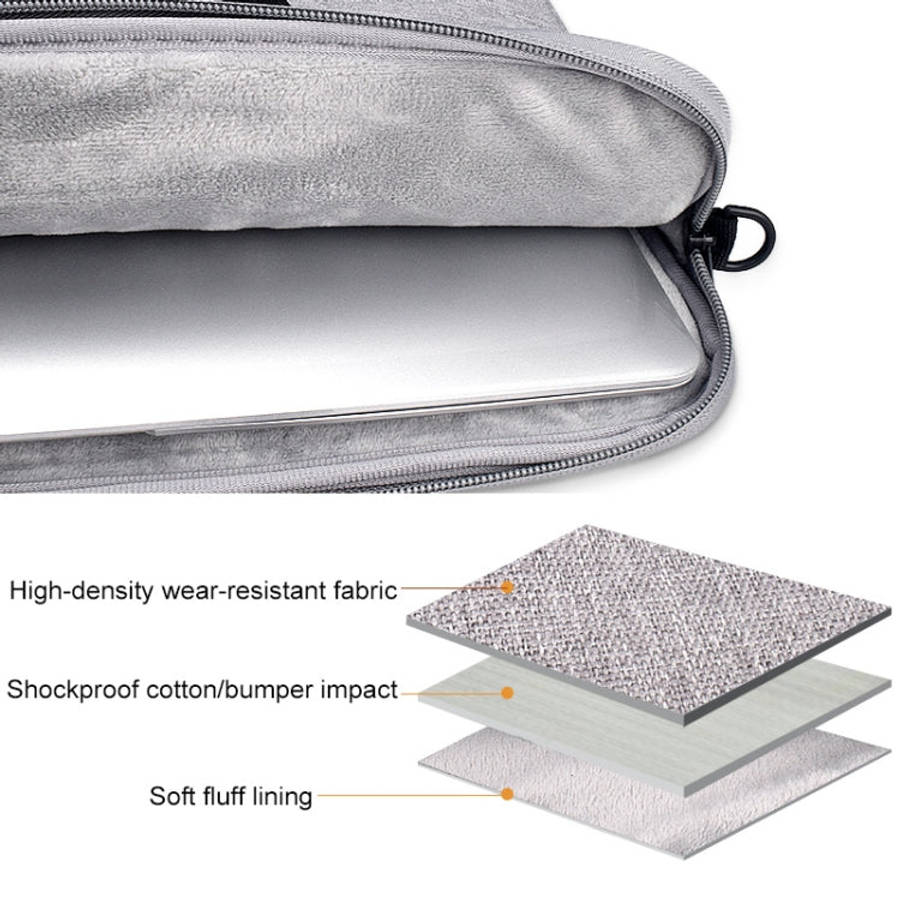 ST03S 13.3 inch Double Side Pockets Wearable Oxford Cloth Soft Handle Portable Laptop Tablet Bag,...
