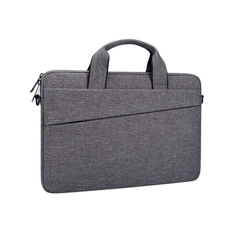ST03S 13.3 inch Double Side Pockets Wearable Oxford Cloth Soft Handle Portable Laptop Tablet Bag,...