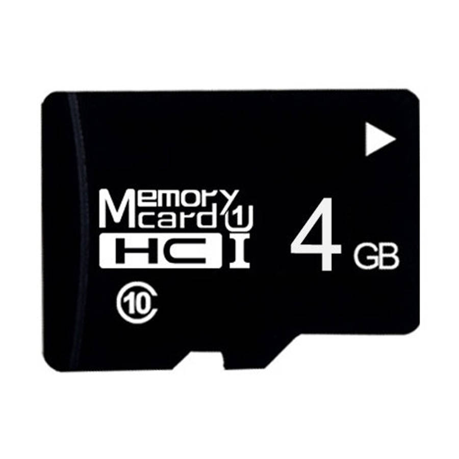 4GB High Speed Class10 Black TF(Micro SD) Memory Card, 4GB