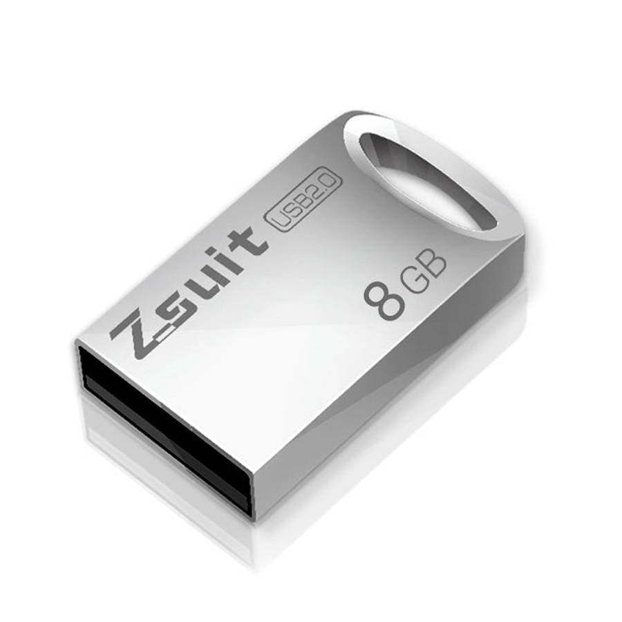 Zsuit 8GB USB 2.0 Mini Metal Ring Shape USB Flash Disk, 8GB USB 2.0
