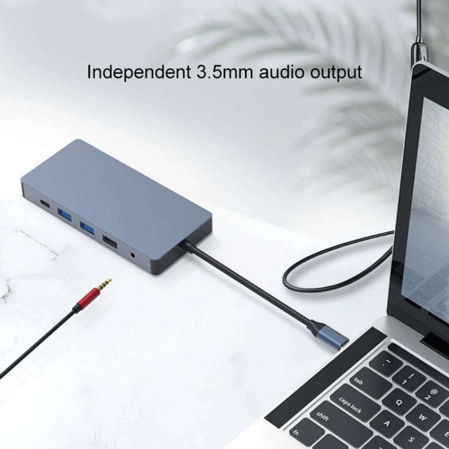 Blueendless 12 In 1 Multi-function Type-C / USB-C HUB Expansion Dock, 12 In 1