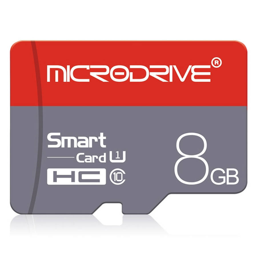 Microdrive 8GB High Speed Class 10 Micro SD(TF) Memory Card, 8GB