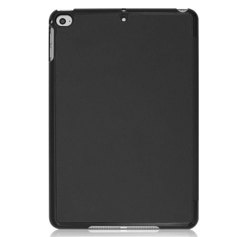 Custer Texture Horizontal Flip Smart PU Leather Case for iPad Mini 4 / Mini 5, with Sleep / Wake-...