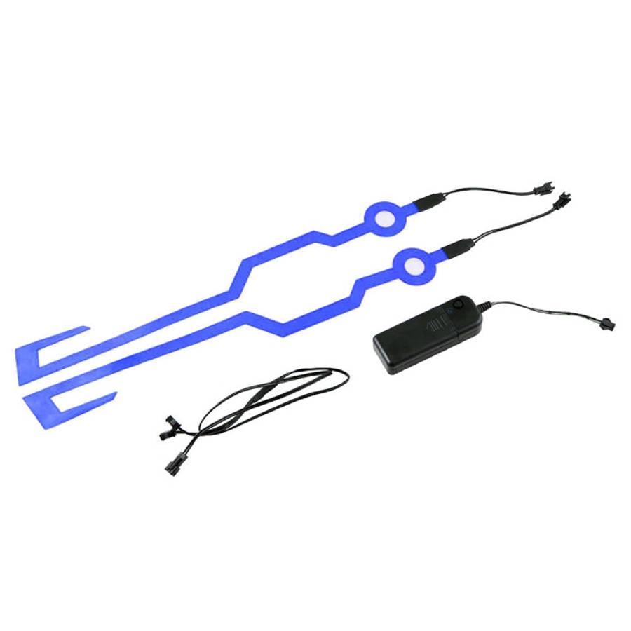 MB-MHL002 Motorcycle Modification Accessories Universal Pasteable Helmet Light Strip