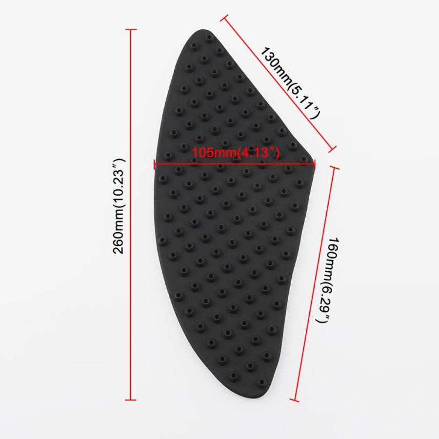 MB-OC024 Motorcycle Modification Accessories Pasteable Tank Anti-slip Side Insulation Protection ...