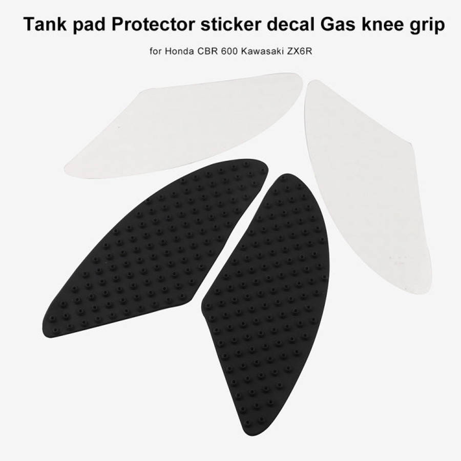 MB-OC024 Motorcycle Modification Accessories Pasteable Tank Anti-slip Side Insulation Protection ...