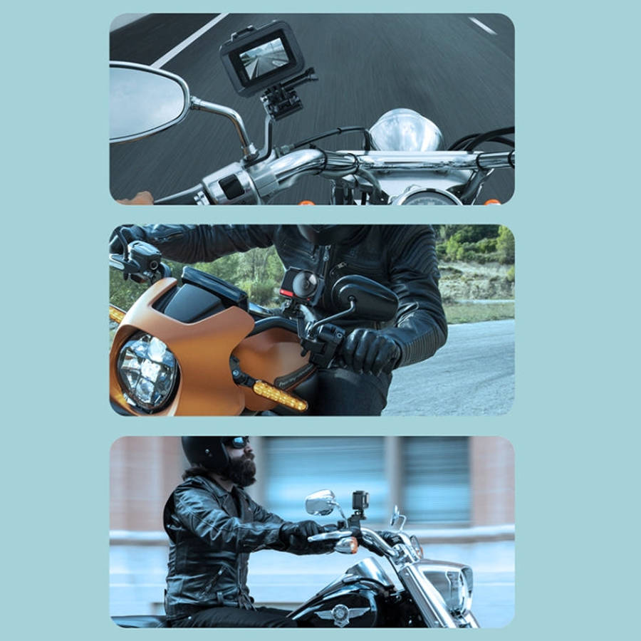 RUIGPRO Motorcycle Handlebar Alloy Phone Bracket for GoPro/ Insta360/DJI OSMO Sport Camera