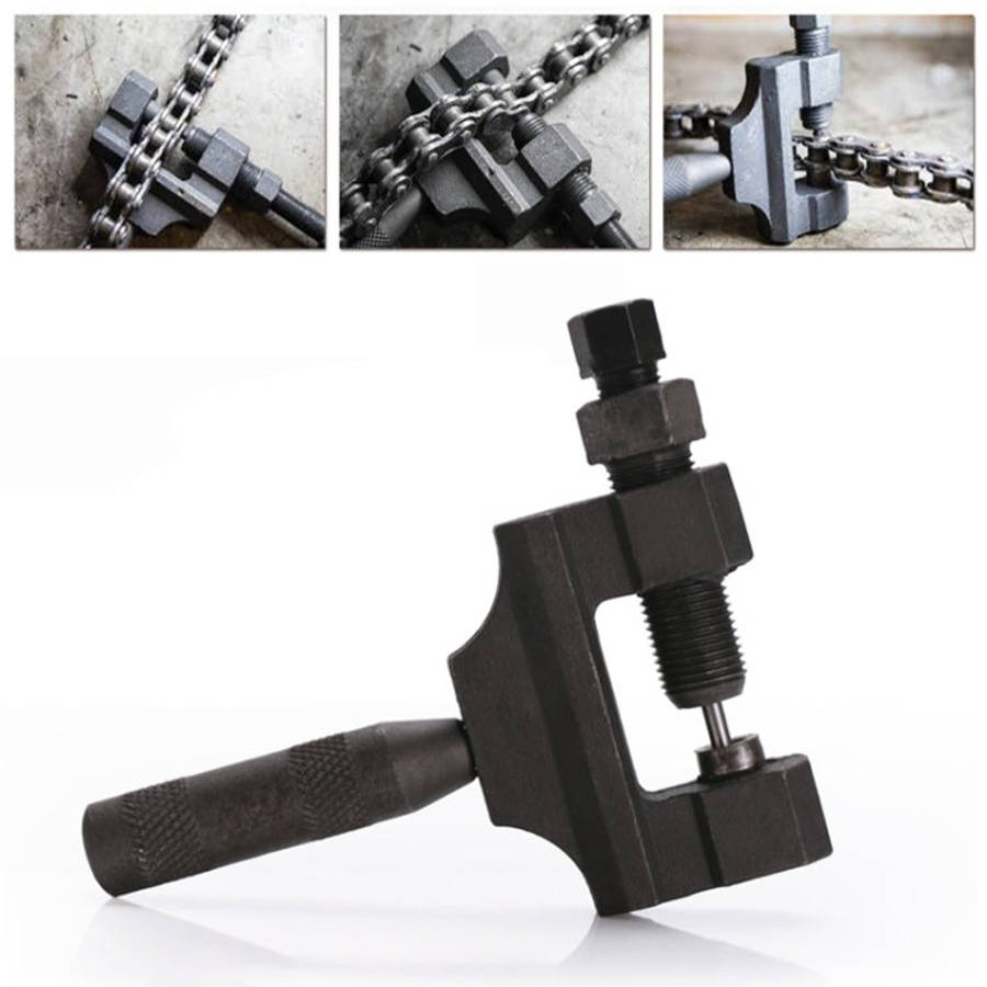 Motorcycle / Bicycle Chain Remover 420-530 Interchangeable Handle Card Type Chain Removal Tool, S...