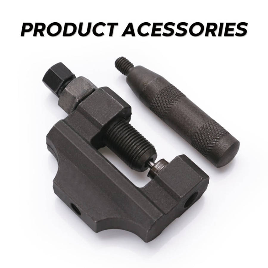 Motorcycle / Bicycle Chain Remover 420-530 Interchangeable Handle Card Type Chain Removal Tool, S...