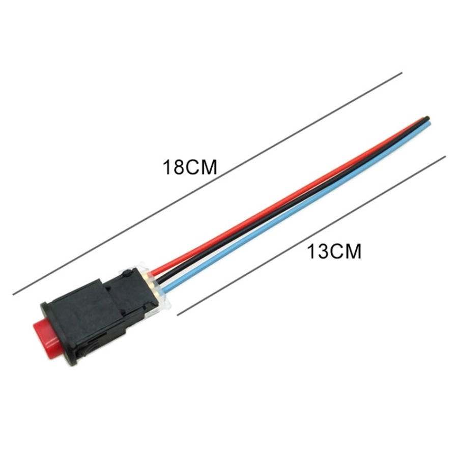 5 PCS Motorcycle sScooter Modified Double Flashing Warning Light Switch, Double Flashing Warning ...