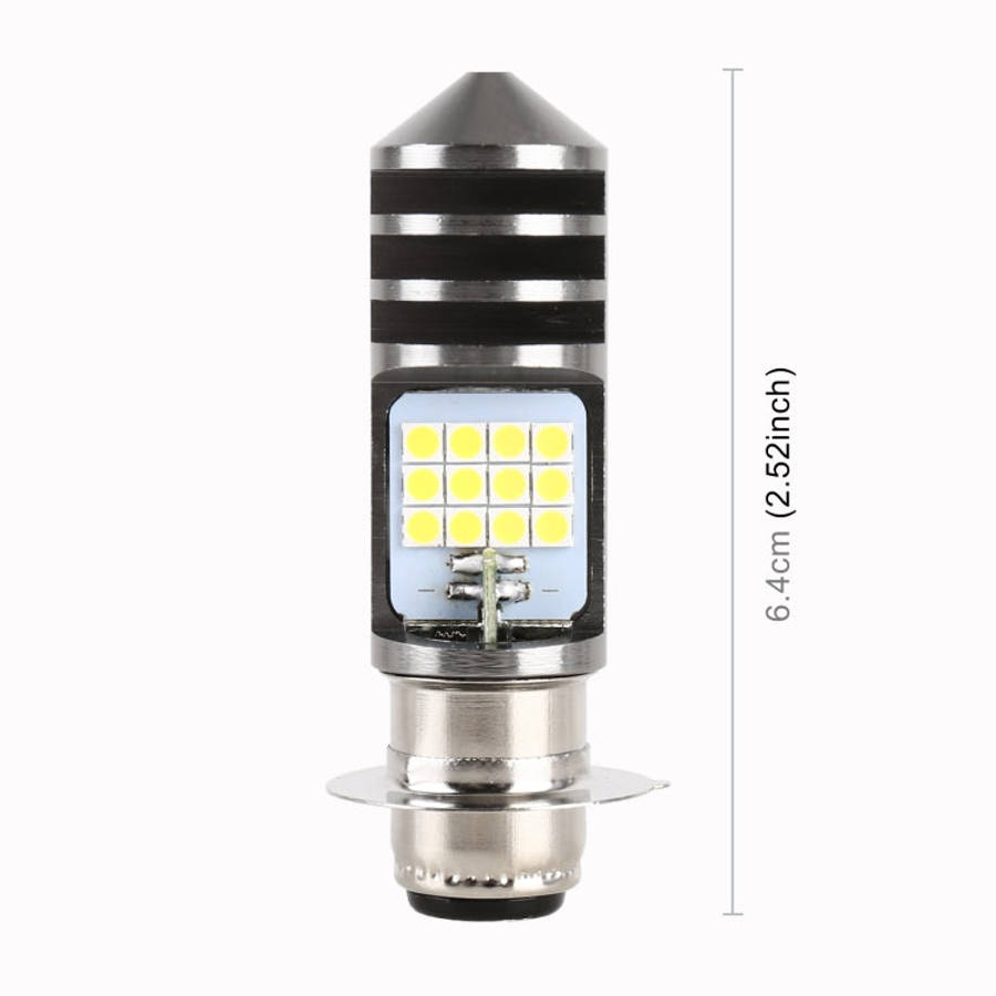 PX15D DC12V / 7.4W Motorcycle LED Headlight with 24LEDs SMD-3030 Lamp Beads, PX15D Style 1 (White...