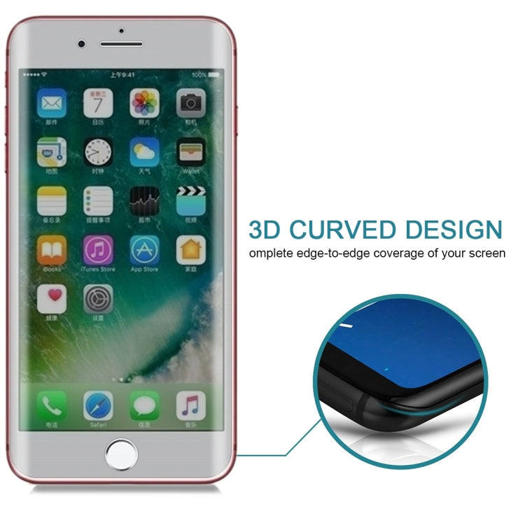 0.4mm 9H Surface Hardness 180 Degree Privacy Anti Glare Screen Protector for iPhone 7 Plus / 8 Pl...