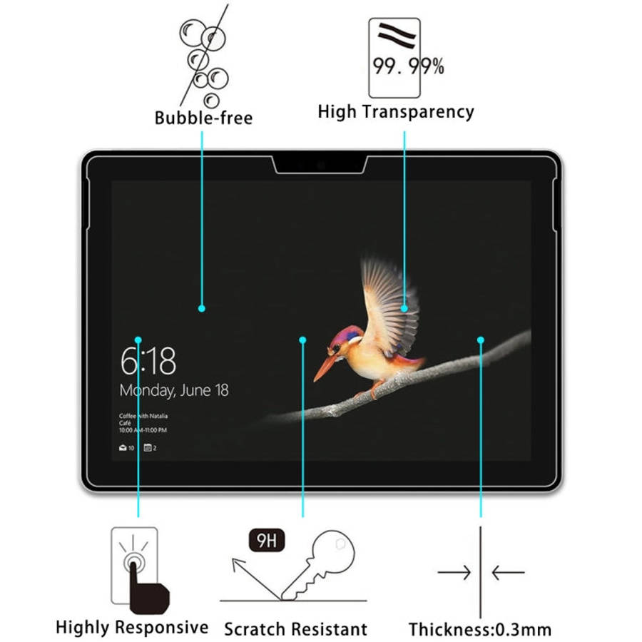 25 PCS For Microsoft Surface Go 2 9H 2.5D Explosion-proof Tempered Glass Film, For Microsoft Surf...