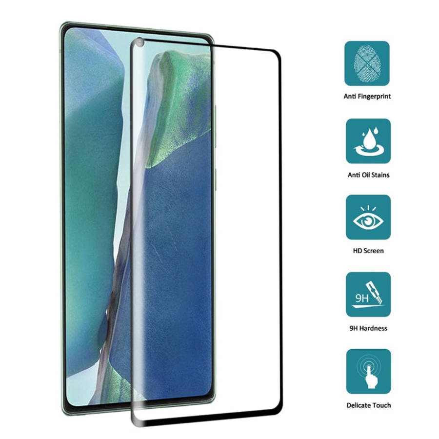 For Samsung Galaxy Note20 25 PCS 3D Curved Edge Full Screen Tempered Glass Film, For Samsung Gala...