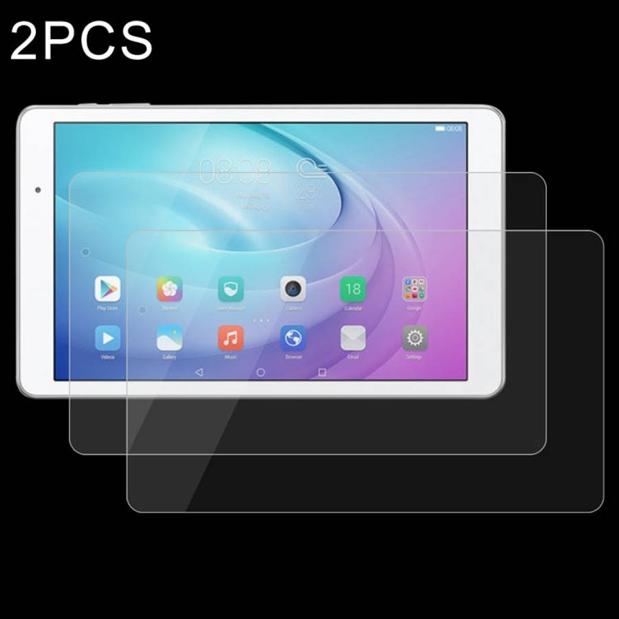2 PCS for Huawei MediaPad T2 10.0 Pro 0.4mm 9H Surface Hardness Full Screen Tempered Glass Screen...