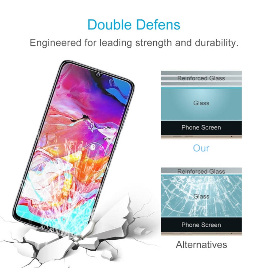 0.26mm 9H 2.5D Tempered Glass Film for Galaxy A70, For Galaxy A70