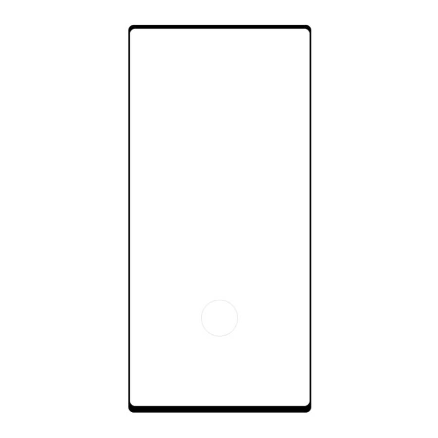 For Galaxy Note 10  Full Glue 3D Curved Edge Tempered Glass Film, Fingerprint Unlock Is Supported...