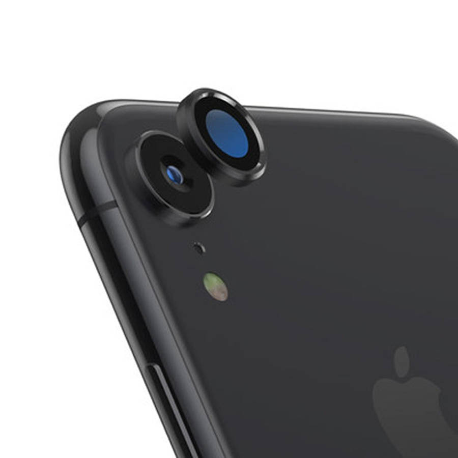 For iPhone XR Titanium Alloy Metal Camera Lens Protector Tempered Glass Film, For iPhone XR (1 PC)